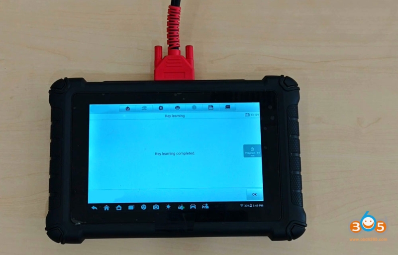 Autel IM508 IM608 Add VAG MQB49 5C Key via APB113 Adapter