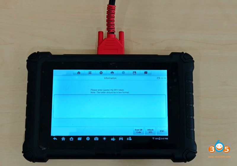 Autel IM508 IM608 Add VAG MQB49 5C Key via APB113 Adapter