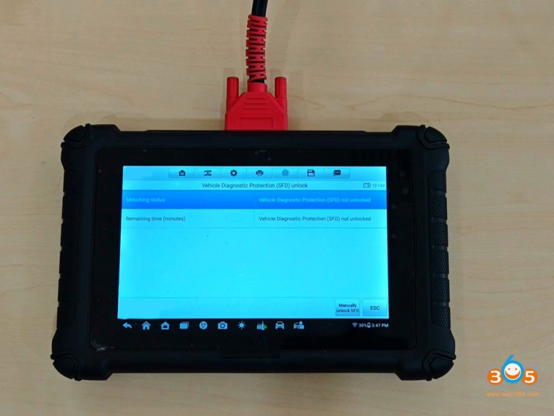 Autel IM508 IM608 Add VAG MQB49 5C Key via APB113 Adapter