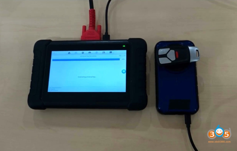 Autel IM508 IM608 Adds Audi MLB Key with APB300 Programmer