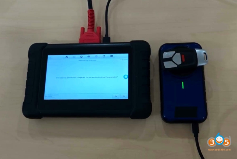 Autel IM508 IM608 Adds Audi MLB Key with APB300 Programmer