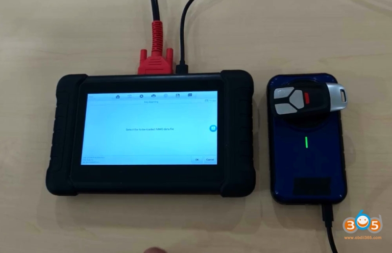 Autel IM508 IM608 Adds Audi MLB Key with APB300 Programmer