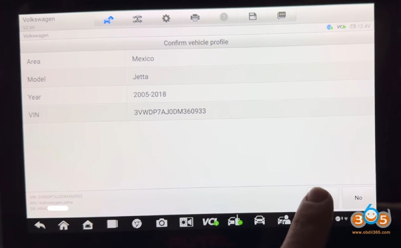 Autel IM608 Program 2013 VW Jetta 24C64 All Keys Lost with Godiag GT110 Service Mode