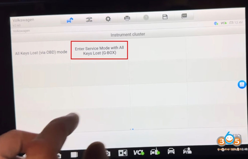 Autel IM608 Program 2013 VW Jetta 24C64 All Keys Lost with Godiag GT110 Service Mode