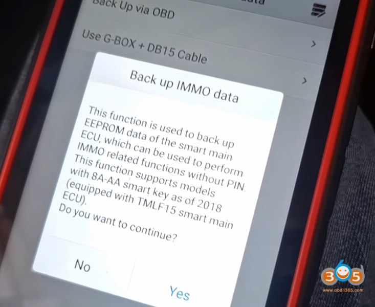 Autel KM100 Add 2019-2022 Lexus ES300h Smart Key