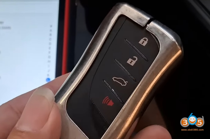 Autel KM100 Add 2019-2022 Lexus ES300h Smart Key