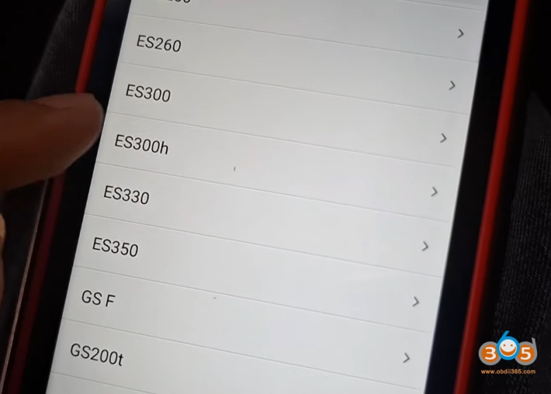 Autel KM100 Add 2019-2022 Lexus ES300h Smart Key