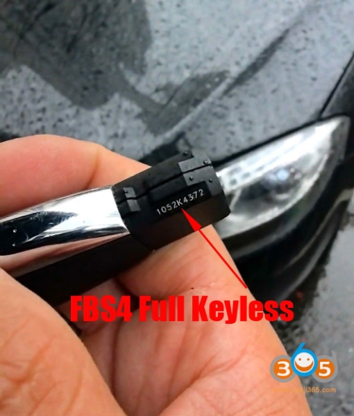 How to Tell if Benz Key is FBS3 or FBS4 by Key Shell or Key PCB?