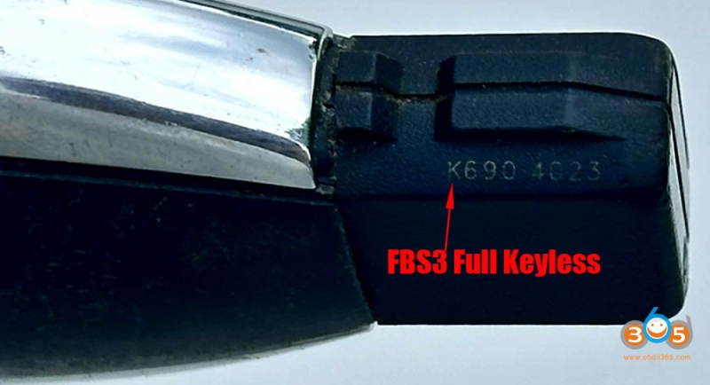 How to Tell if Benz Key is FBS3 or FBS4 by Key Shell or Key PCB?