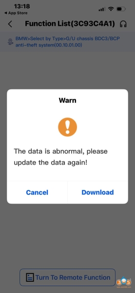 Keydiy KD-X4 BMW BDC3 Cloning Not Working on iPhone?