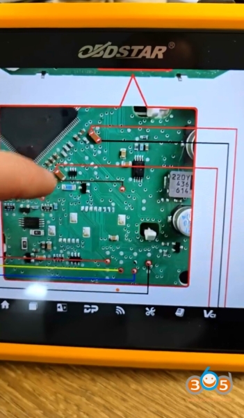 OBDSTAR G3 Program VW Golf 7 JCI MQB48 All Keys Lost with RH850 Adapter