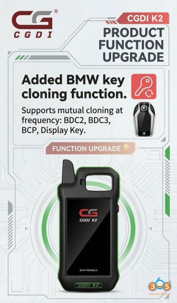 Will Keydiy Copy BMW BDC2 Knife Key to LCD Key?
