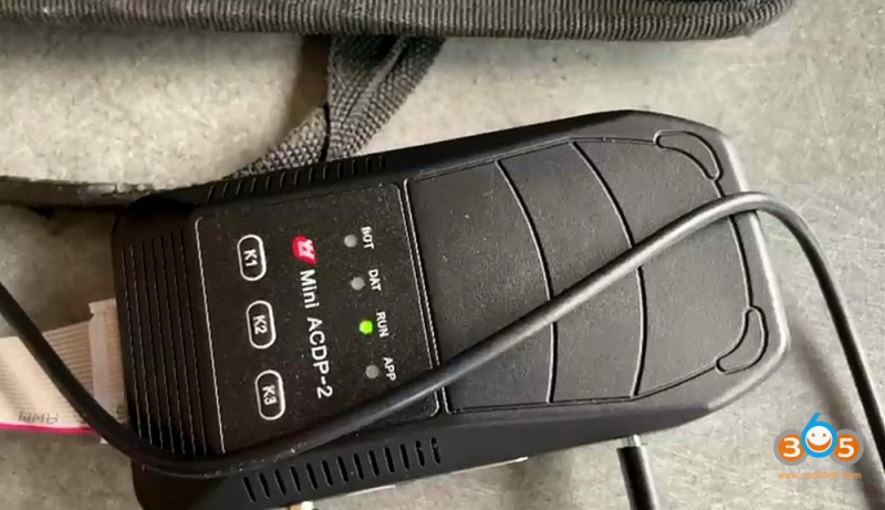 Yanhua ACDP2 BMW MSS65 DME Cloning Error Chip is Encrypted?