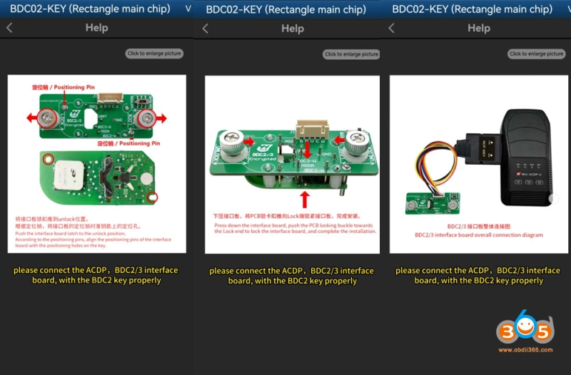 Yanhua ACDP2 Copy BMW G Series BDC2 Key via ICP