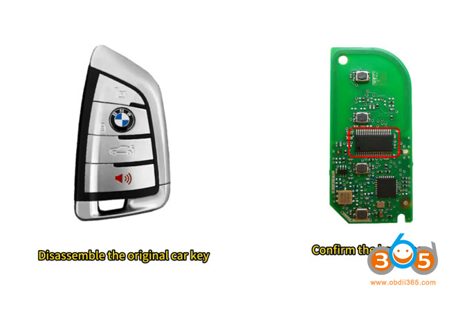 Yanhua ACDP2 Copy BMW G Series BDC2 Key via ICP