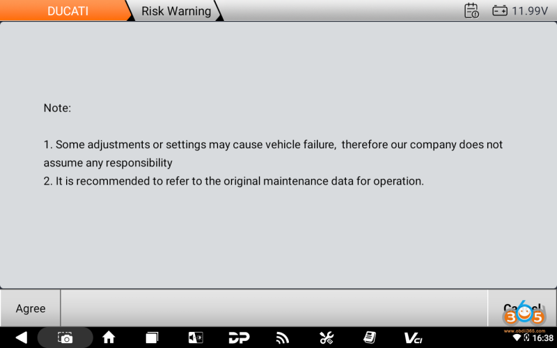2021 DUCATI DIAVEL 1260 PIN Code Reset by OBDSTAR MotoMaster