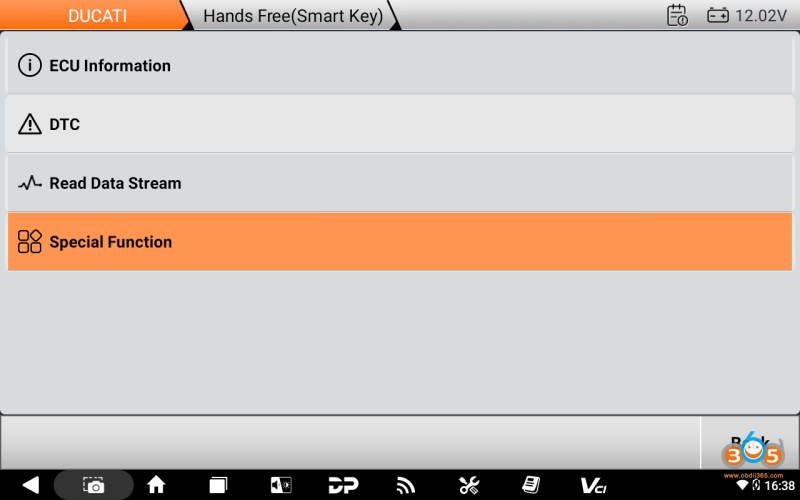 2021 DUCATI DIAVEL 1260 PIN Code Reset by OBDSTAR MotoMaster
