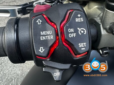 2021 DUCATI DIAVEL 1260 PIN Code Reset by OBDSTAR MotoMaster