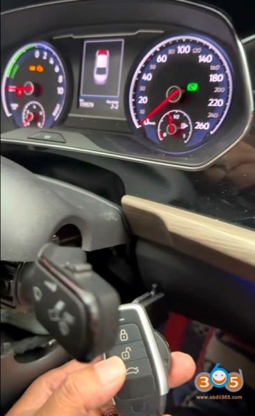 Autel IM508 Adds VAG MQB48 Key with APB300 Adapter