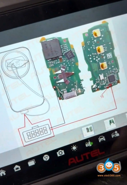 Autel IM508 Adds VAG MQB48 Key with APB300 Adapter