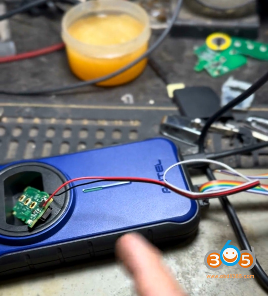 Autel IM508 Adds VAG MQB48 Key with APB300 Adapter