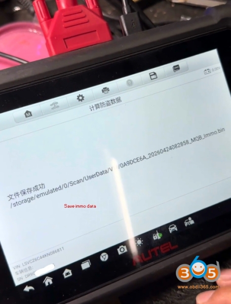 Autel IM508 Adds VAG MQB48 Key with APB300 Adapter