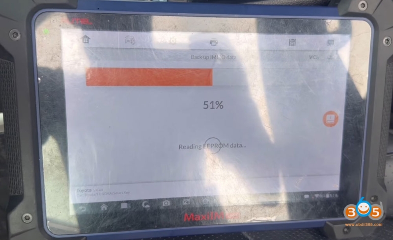 Autel IM608 Program 2022-2025 Toyota Tundra All Keys Lost Bypass PIN Code