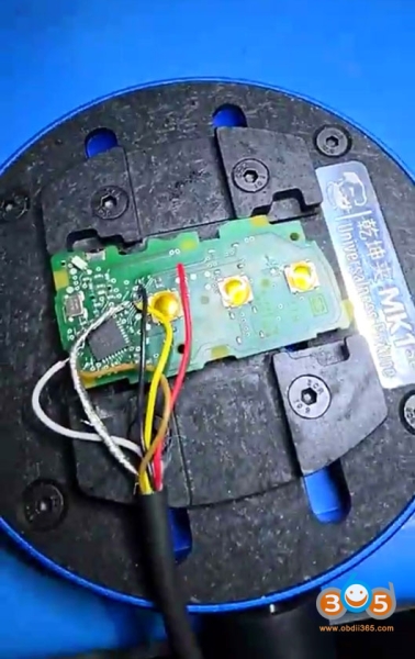 CGDI K2 Read VW Passat B8 MQB49 5C Key Data (CS Code)