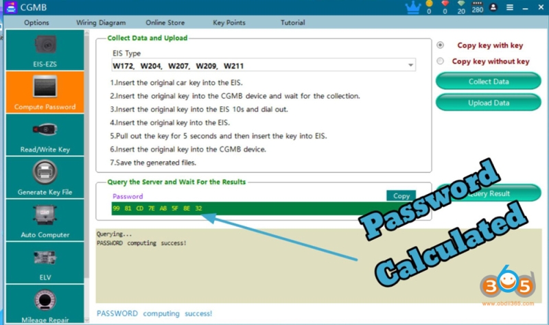 CGDI MB Mercedes W204 ESL Emulator Prorgamming Review