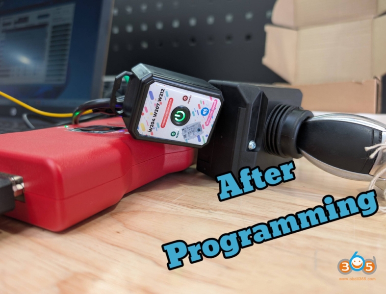 CGDI MB Mercedes W204 ESL Emulator Prorgamming Review