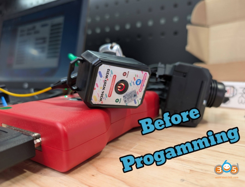 CGDI MB Mercedes W204 ESL Emulator Prorgamming Review