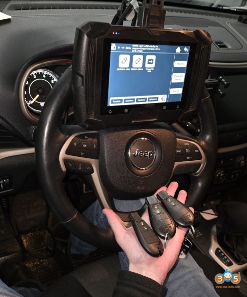 How to Add 2017 Jeep Cherokee Key with Lonosdr K518 Pro?