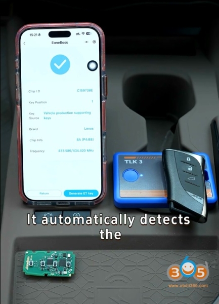 How to Use EoneBoss TLK3 to Generate Toyota/Lexus Smart Key?