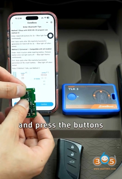 How to Use EoneBoss TLK3 to Generate Toyota/Lexus Smart Key?