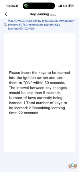 Keydiy KD-X4 Add 2025 VW Jetta MQB49 5C Key