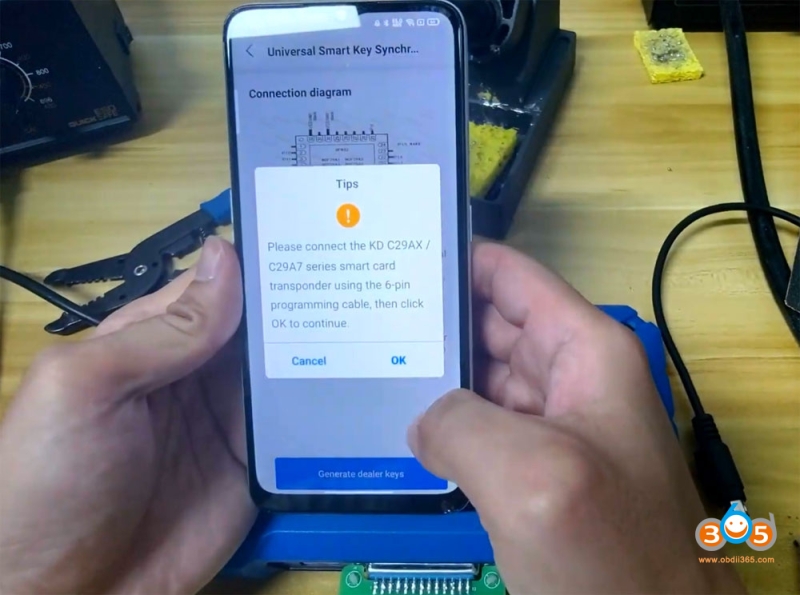Keydiy KD-X4 Update NCF29xx Series Smart Key Synchronization Function