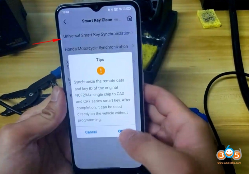 Keydiy KD-X4 Update NCF29xx Series Smart Key Synchronization Function