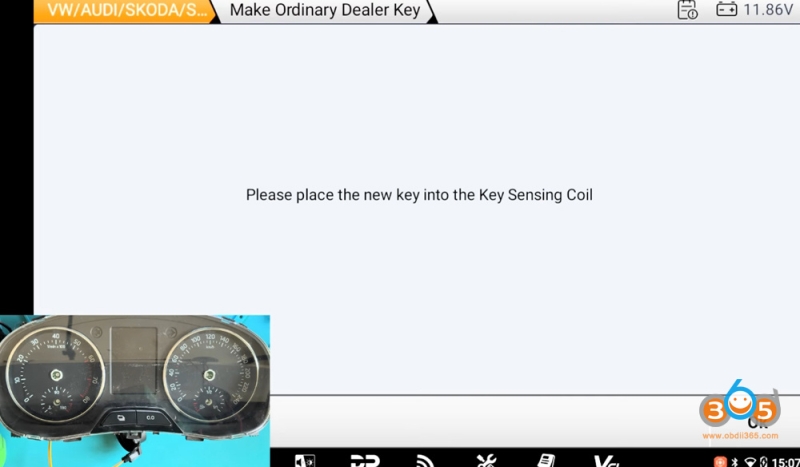 OBDSTAR G3 Program VAG IMMO4 All Keys Lost via MP001
