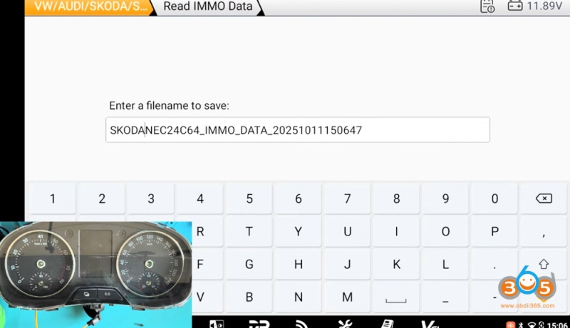 OBDSTAR G3 Program VAG IMMO4 All Keys Lost via MP001