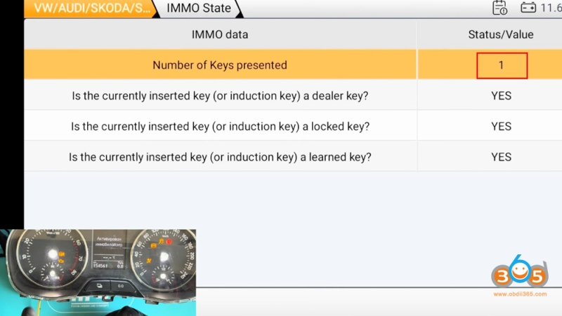 OBDSTAR G3 Program VAG IMMO4 All Keys Lost via MP001