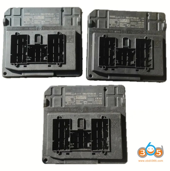 VAG VW Audi Porsche 5C 5D Key Model Year and Brief Instruduction