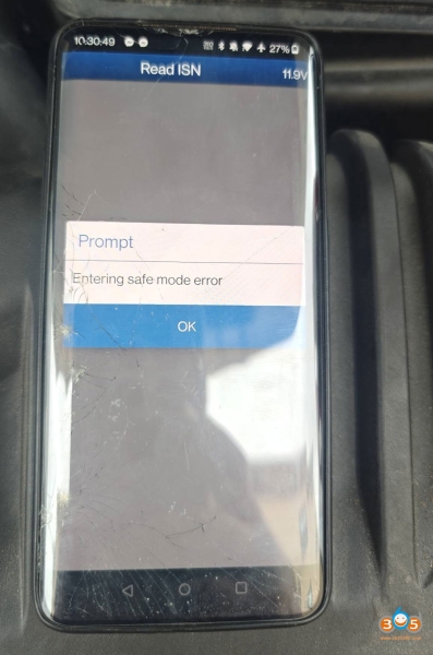 Yanhua ACDP Failed to Read BMW B46D DME ISN Code?