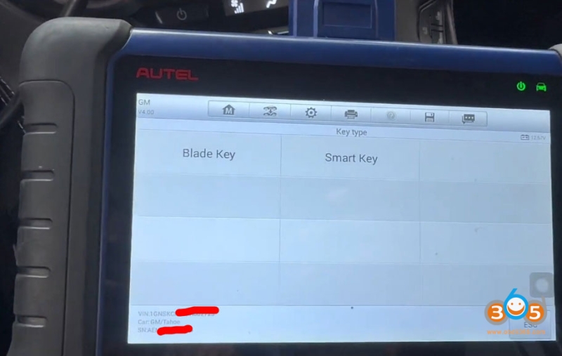 2015–2020 Chevy Tahoe Smart Key Not Detected Autel IM508 Solution
