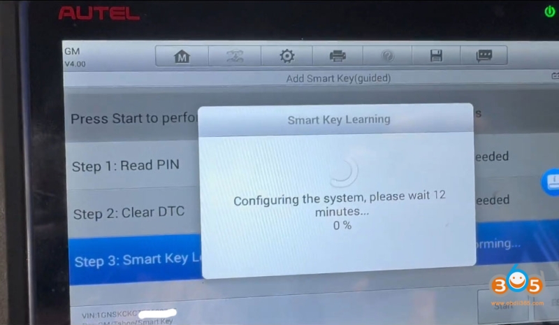 2015–2020 Chevy Tahoe Smart Key Not Detected Autel IM508 Solution