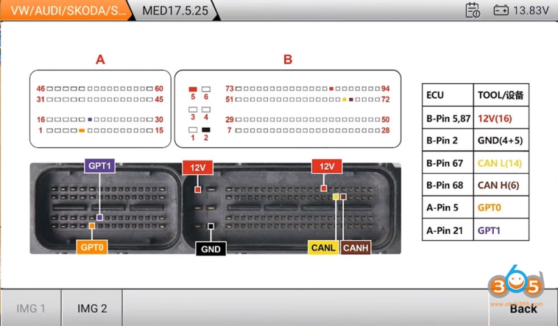 2017 VW Polo MQB48 All Keys Lost with Yanhua ACDP + OBDSTAR G3