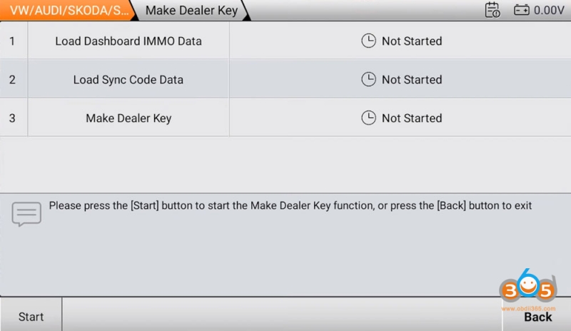 2017 VW Polo MQB48 All Keys Lost with Yanhua ACDP + OBDSTAR G3