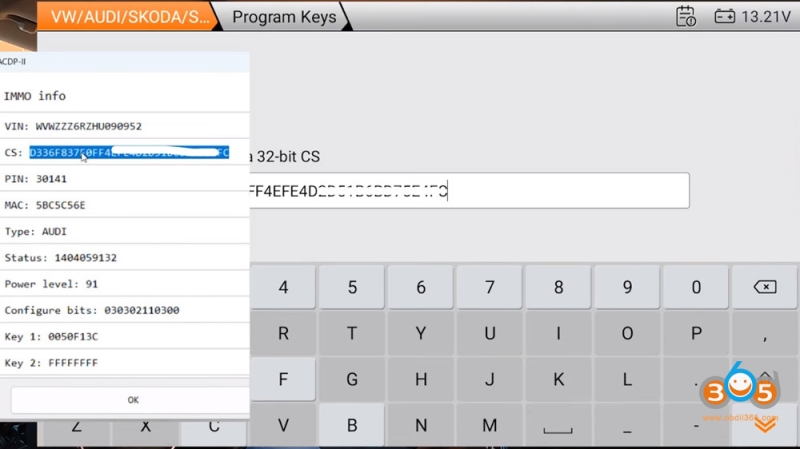 2017 VW Polo MQB48 All Keys Lost with Yanhua ACDP + OBDSTAR G3