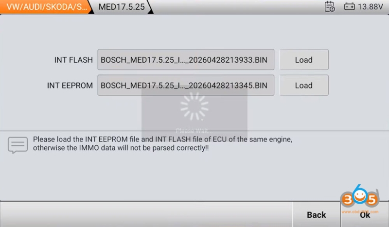 2017 VW Polo MQB48 All Keys Lost with Yanhua ACDP + OBDSTAR G3