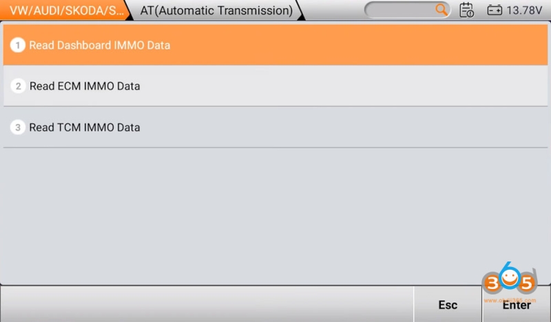 2017 VW Polo MQB48 All Keys Lost with Yanhua ACDP + OBDSTAR G3