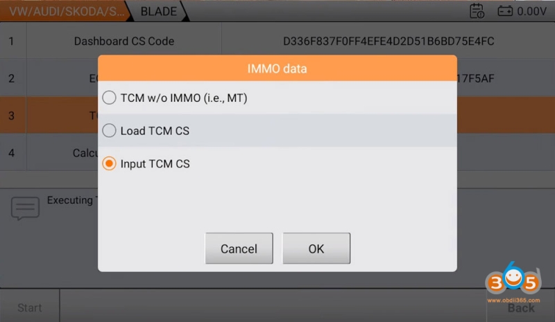 2017 VW Polo MQB48 All Keys Lost with Yanhua ACDP + OBDSTAR G3